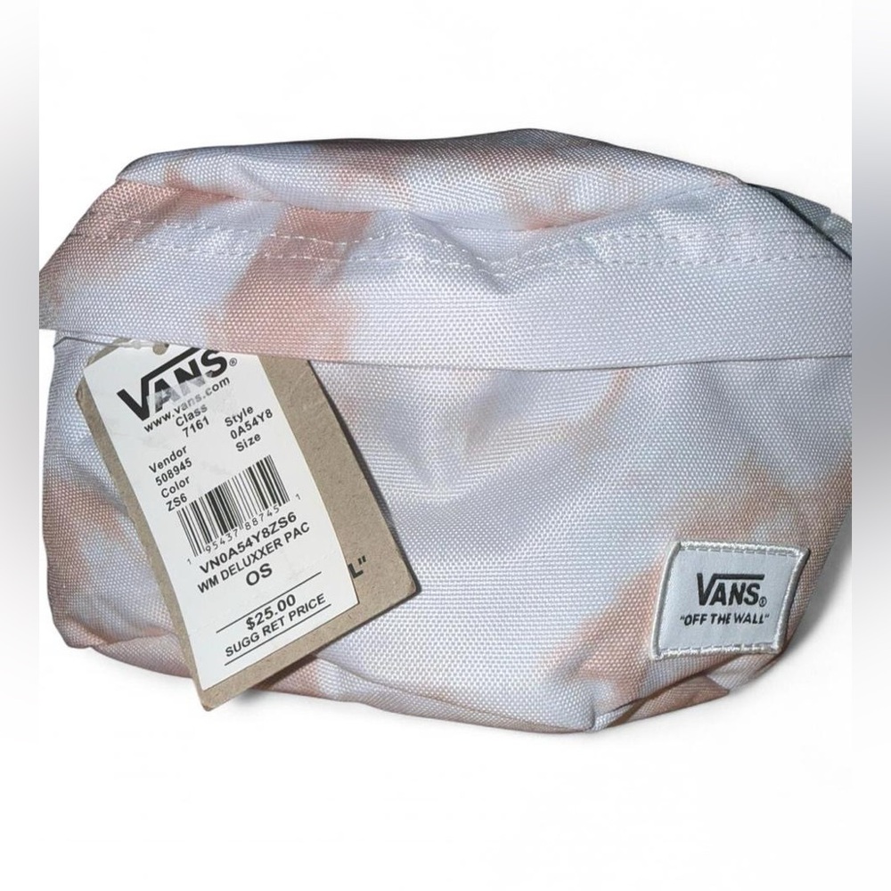Vans Pastel Pink and White Waist Pack